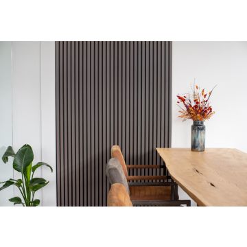 Floer Wandpaneel Akupanel XL Lino Grijsbruin