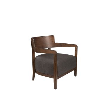 Lounge Chair Duran Grey Fr
