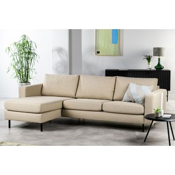 Adore 3 Zits Bank Cl L+R, Stof Dillon, D460 Beige