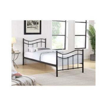 Poldimar Ledikant Odette Zwart 90 x 200 cm