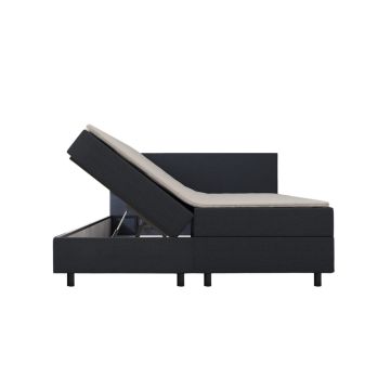 Mörgenn Opberg Boxspring Donkerblauw 140x200