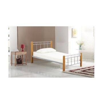 Poldimar Ledikant Eveline Zilver 90 x 200 cm