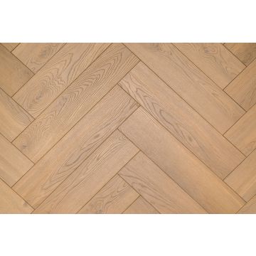 Floer Laminaat Visgraat Natuur Eiken