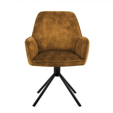 Benoa Eetkamerstoel Noah Cognac (set of 2)