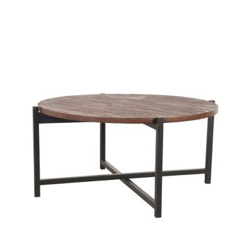 LABEL51 Salontafel Dox - Espresso - Mangohout