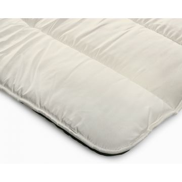 Lazy Dekbed zonder overtrek Creme Groen 240 x 200 cm