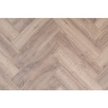 Floer Laminaat Visgraat Gerookt Wit Eiken