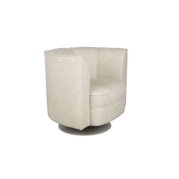 Lounge Chair Flower Beige