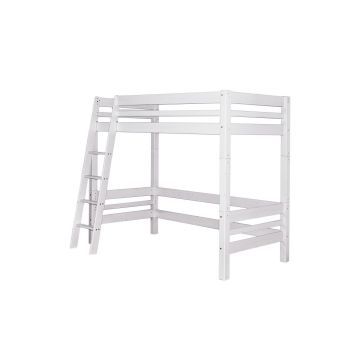 MOJO Hoogslaper schuine ladder White Wash 90 x 200 cm