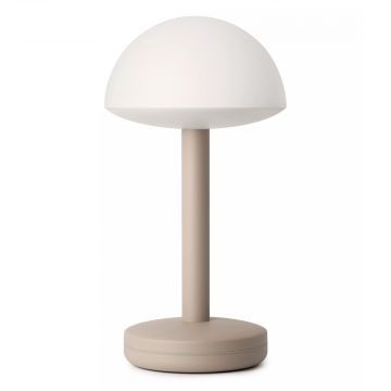 Humble Bug Table Light Beige Frosted