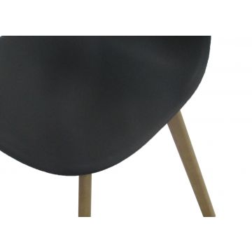 Kristianstad Eetkamerstoel - Hout Acacia Licht Teak Look (set van 4)