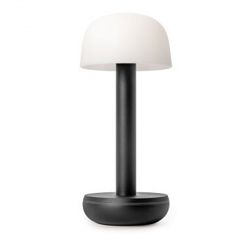 Humble Two Table Light Black PC Frosted