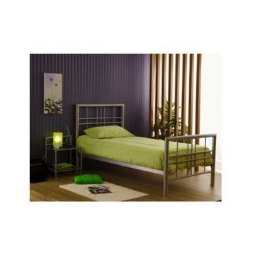 Poldimar Ledikant Paxos Zilver 90 x 200 cm