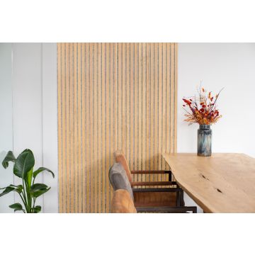 Floer Wandpaneel Akupanel XL Onbehandeld Eiken Grijs