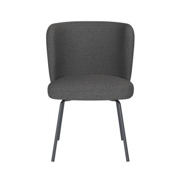 Chair Stan Grey 4 Metal Legs
