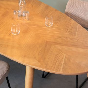 Eettafel Ines 240x110x76 cm