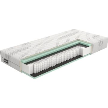 Adore Matras Santorini - 25 cm - Pocketvering - Koudschuim - Cooltouch