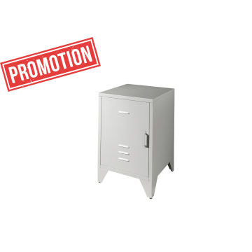 BRONXX NACHTTAFEL MAT RAINY GREY