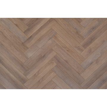 Floer Click PVC Visgraat Waal Cognacbruin