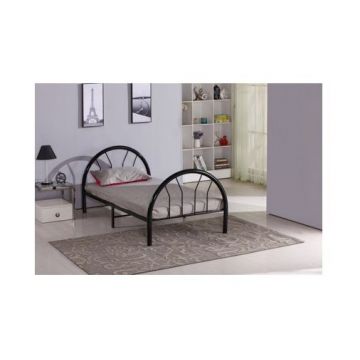 Poldimar Ledikant Camille Zwart 90 x 200 cm