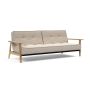 Innovation Living Splitback Frej Sofa Bed Oak - stof 612