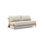 Innovation Living Cubed 160 Wood Sofa Bed - stof 357