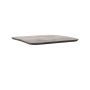 LABEL51 Eetkamertafel Tafelblad Sloppy Edge - Zwart - Mangohout - 70 cm Sloppy