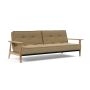 Innovation Living Splitback Frej Sofa Bed Oak - stof 860