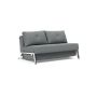 Innovation Living Cubed 140 Chrome Sofa Bed - stof 320