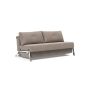 Innovation Living Cubed 160 Chrome Sofa Bed - stof 318