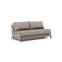 Innovation Living Cubed 160 Chrome Sofa Bed - stof 472