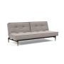 Innovation Living Splitback Styletto Sofa Bed Dark Wood - stof 321