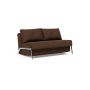Innovation Living Cubed 140 Alu Sofa Bed - stof 359