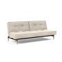 Innovation Living Splitback Styletto Sofa Bed Light Wood - stof 594