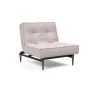 Innovation Living Splitback Styletto Chair Dark Wood - stof 300