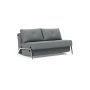 Innovation Living Cubed 140 Alu Sofa Bed - stof 320