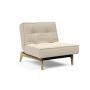 Innovation Living Splitback Eik Chair Oak - stof 586