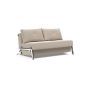 Innovation Living Cubed 140 Chrome Sofa Bed - stof 612