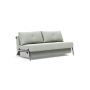 Innovation Living Cubed 160 Alu Sofa Bed - stof 888