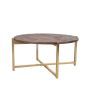 LABEL51 Salontafel Dox - Espresso - Mangohout
