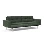 Innovation Living Dublexo Chrome Sofa Bed With Arms - stof 281