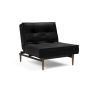 Innovation Living Splitback Styletto Chair Dark Wood - stof 550