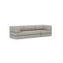 Innovation Living CozyPad Sofa Bed Grand with arms - stof 321