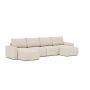 Innovation Living Norum Sofa Bed U-shape With Chunky Arms - stof 594