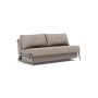 Innovation Living Cubed 160 Alu Sofa Bed - stof 472