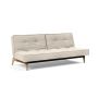 Innovation Living Splitback Eik Sofa Bed Oak - stof 594