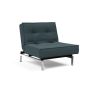 Innovation Living Splitback Chrome Chair - stof 851