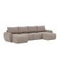 Innovation Living Norum Sofa Bed U-shape With Curve Arms - stof 318