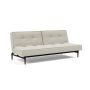 Innovation Living Splitback Styletto Sofa Bed Black Wood - stof 527