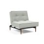 Innovation Living Splitback Styletto Chair Dark Wood - stof 888